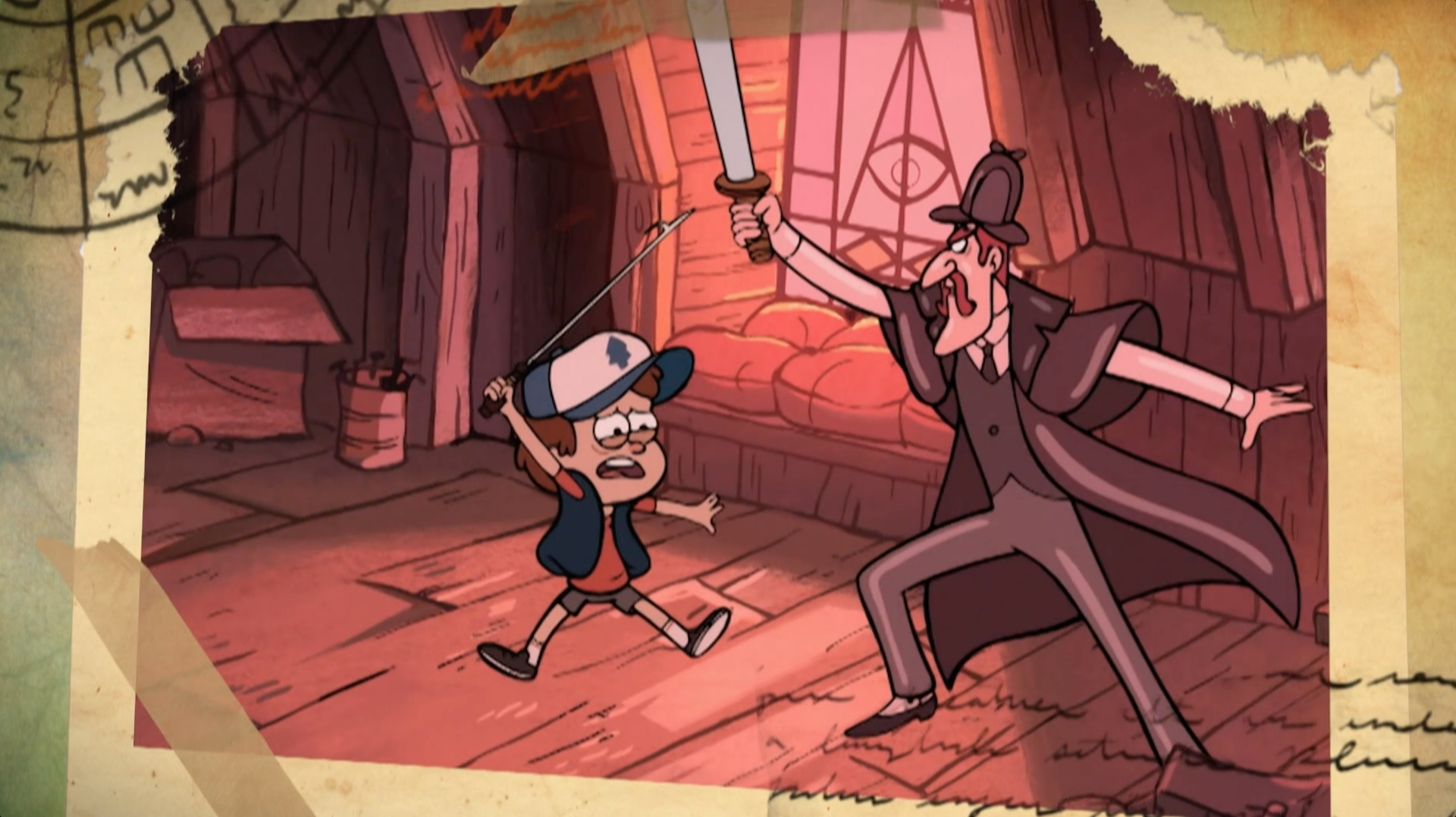 Episodio 2 La Leyenda Del Monstruo Del Lago Gravity Falls Gravity Falls Un Verano De