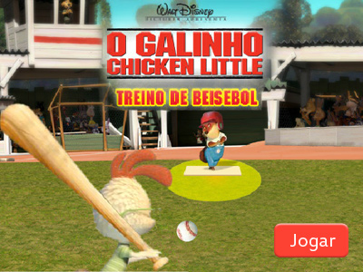 O Galinho Treino de Beisebol